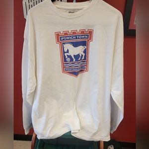 Ipswich Town football club long sleeve cotton shirt TractorBoys